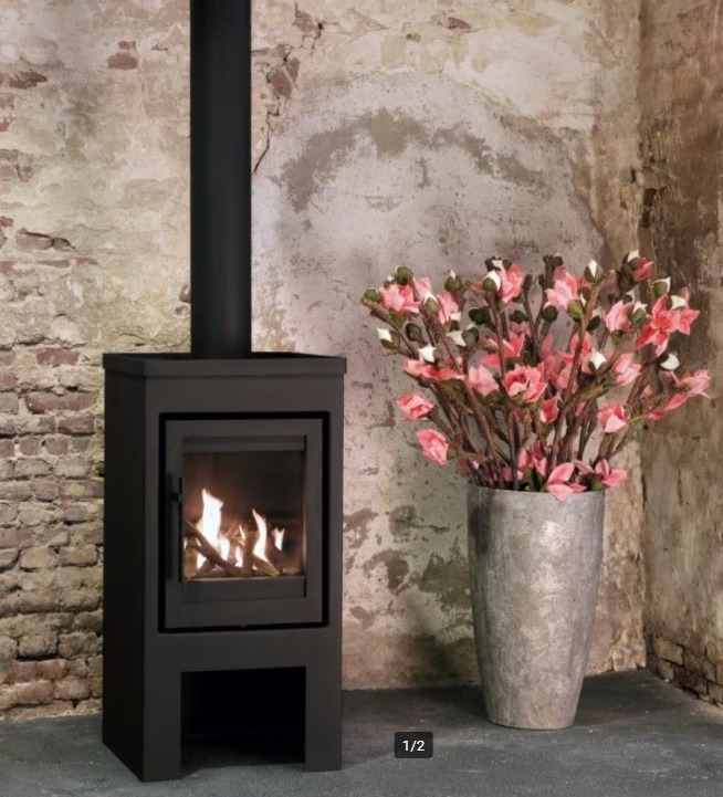 Buntfires Flores Gaskachel + afstandsbediening
