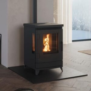 Pelletkachel Nordic Fire Fenna met achteraansluiting